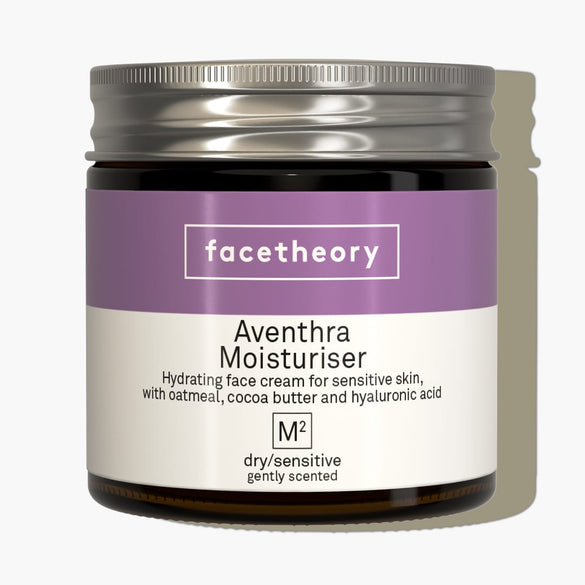 Aventhra Moisturiser M2 for Sensitive Skin with Oatmeal, Cocoa Butter and Hyaluronic Acid